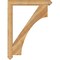 Ekena Millwork Westlake Arts & Crafts Rough Sawn Bracket, Western Red Cedar, 4"W x 36"D x 48"H BKT04X36X48WTL03RWR - alternate 4